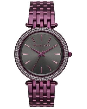 Michael Kors Accessoires ,Paars ,Mk 3554 Horloge