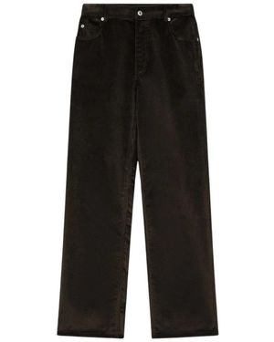 Loewe Broeken ,Bruin ,Katoen Katoenen Corduroy Broek - Zwart