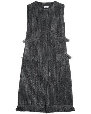 Charlott Short Dress - Grau