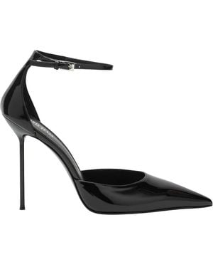 Paris Texas Court Shoes - Black