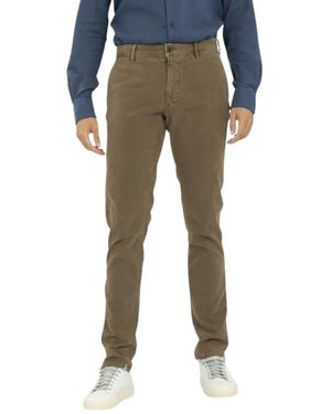 Incotex Slim-Fit Trousers - Green