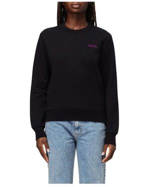 A.P.C. Sweatshirts - Black