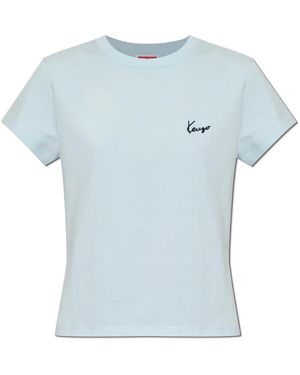 KENZO Tops ,Blauw ,T-Shirts