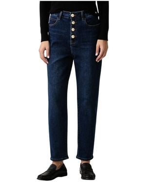 GAUDI Jeans ,Blauw ,Katoen Mom Fit Jeans