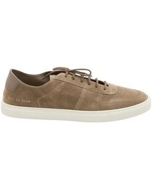 Common Projects Schoenen ,Bruin ,Leer Bball Slim Deconstructed Sneakers