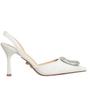 Twentyfourhaitch Pumps - White