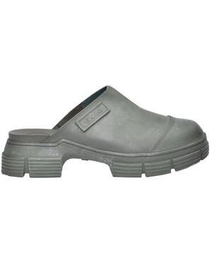 Ganni Mules - Gray
