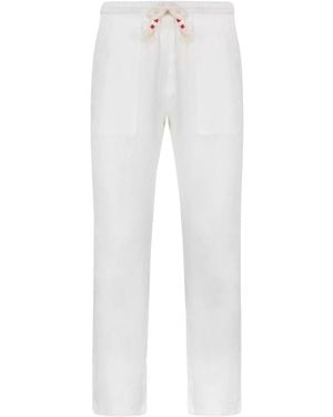MC2 Saint Barth Straight Trousers - White