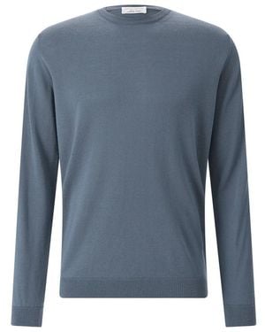 Roberto Collina Round-Neck Knitwear - Blu