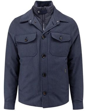 Moorer Light Jackets - Blu