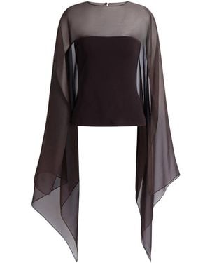 Alberta Ferretti Blouses - Black