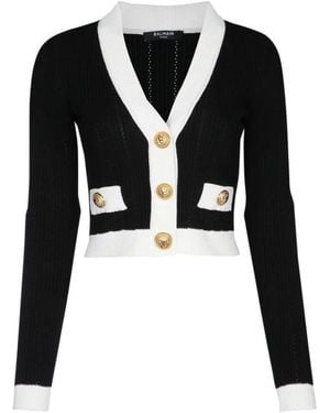 Balmain Cardigans - Noir