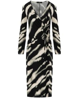 Weekend by Maxmara Wrap Dresses - Noir