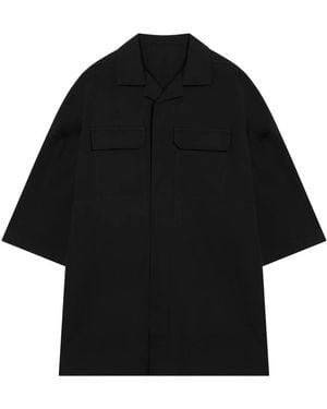 Rick Owens Short Sleeve Shirts - Negro