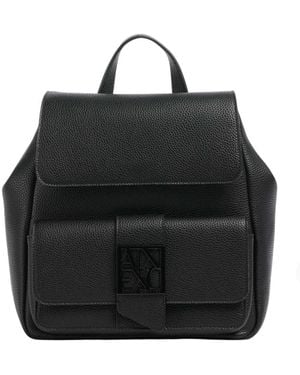 ARMANI EXCHANGE Backpacks - Black