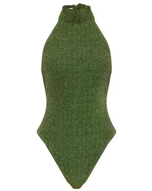 Oséree Badmode ,Groen ,Lumière One-Piece Badpak