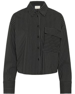 Kaffe Shirts - Zwart