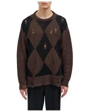 Paura Maglia Girocollo Orfei - Schwarz