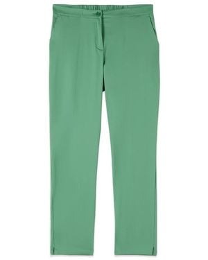 Oltre Broeken ,Groen ,Katoen Cotton Chino Pants