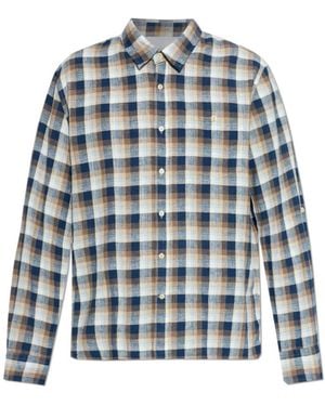 Officine Generale Casual Shirts - Blue