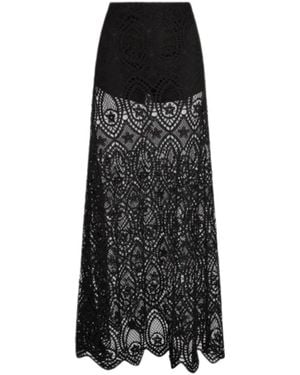 WEILI ZHENG Maxi Skirts - Nero