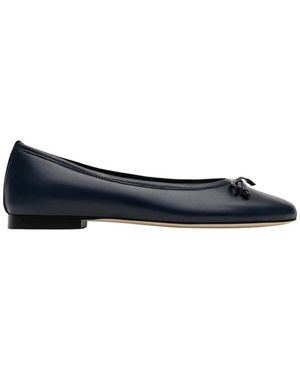 Parallèle Schoenen ,Blauw ,Leer Bora Ballerina