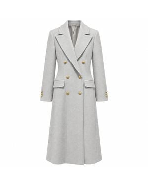 Loro Piana Double-Breasted Coats - Gris
