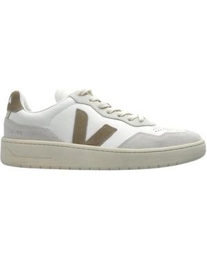 Veja Schoenen ,Wit ,V-90 Sneakers - Grijs