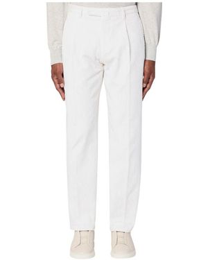 Santaniello Regular Fit Hose - Weiß