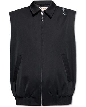 Marni Vests - Black