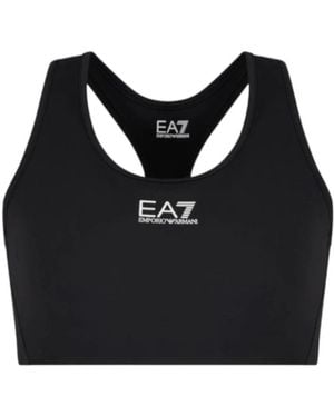 EA7 Sleeveless Tops - Zwart