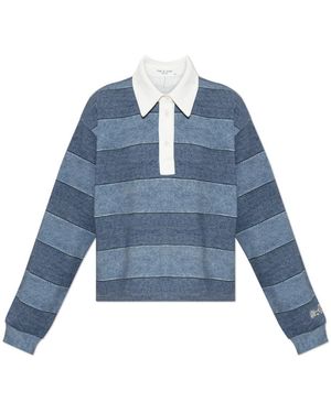 Rag & Bone Polo Shirts - Bleu
