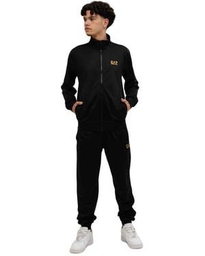 Emporio Armani Fitness ,Zwart ,Polyester 8Npv 65 Tracksuit