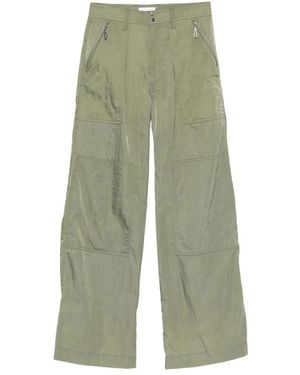 Rabanne Wide Trousers - Green