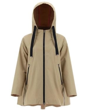Herno Flared Jacket - Natur
