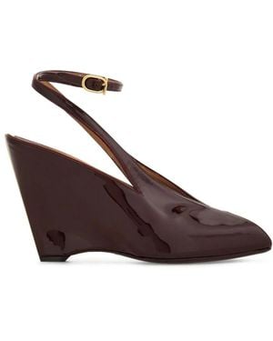 Ferragamo Wedges - Marron