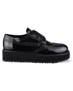 Prada Derby Schoenen - Zwart