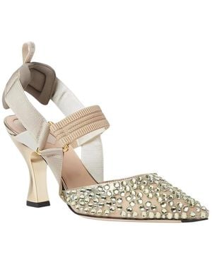 Fendi Court Shoes - Metallic