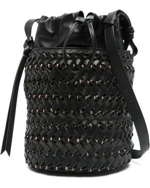 Ulla Johnson Secchio intrecciato imani stile - Nero