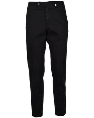 Myths Slim-Fit Trousers - Black