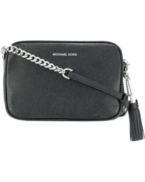 Michael Kors Schwarze ginny schultertasche