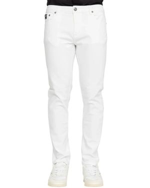 Versace Jeans Couture Slim-Fit Jeans - Bianco