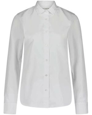 Lis Lareida Overhemden ,Wit ,Pauline Blouse Knoopsluiting Design Portugal