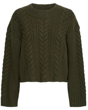 Ichi Gebreide Kleding - Groen