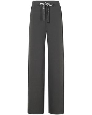 Max Mara Broeken ,Grijs ,Bali Wijde Broek