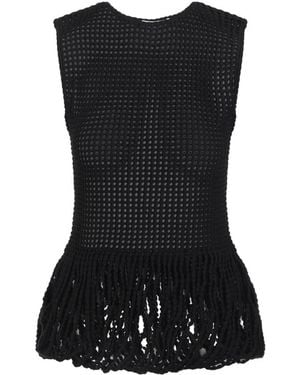 Alaïa Sleeveless Tops - Black
