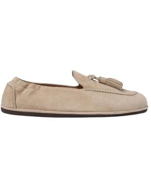 SCAROSSO Loafers - Natural