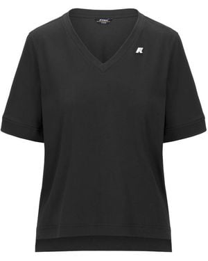 K-Way T-Shirts - Black