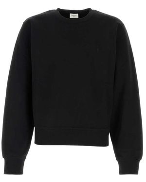 Saint Laurent Sweatshirts - Negro