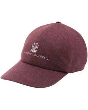 Brunello Cucinelli Caps - Violet